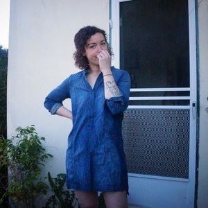 Madewell Denim Shift Dress